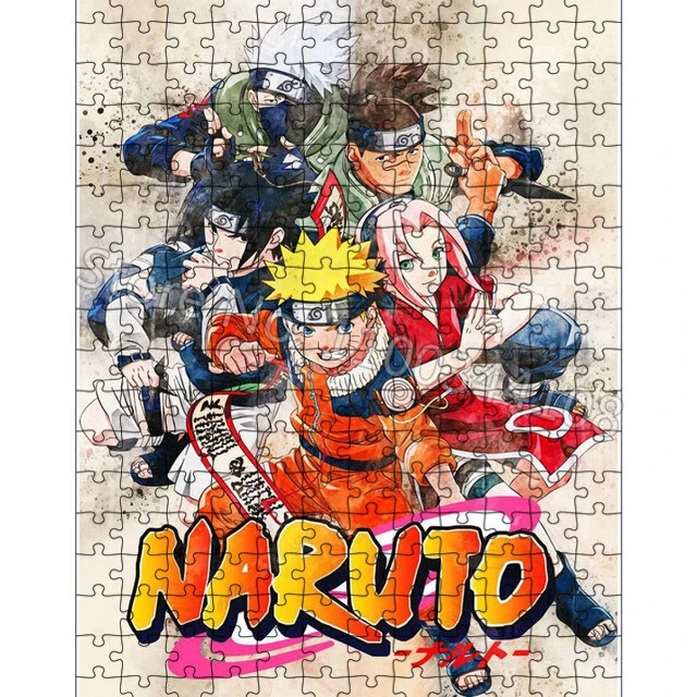 Naruto personagem kakashi 1000 peça quebra-cabeças desenhos animados anime  filmes diy criativo quebra-cabeça de madeira descomprimir brinquedos  educativos - AliExpress