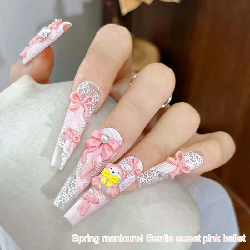 3D Stereoscopic Silicone Nail Molds Rose Flower Butterfly- Professional Manicure Tools for Nail Salon & DIY Nail Art Decorations