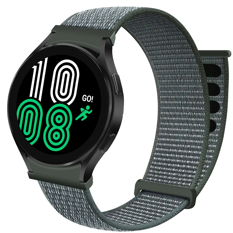 Seamless Nylon Loop Sport Band, 20mm Bracelet Strap