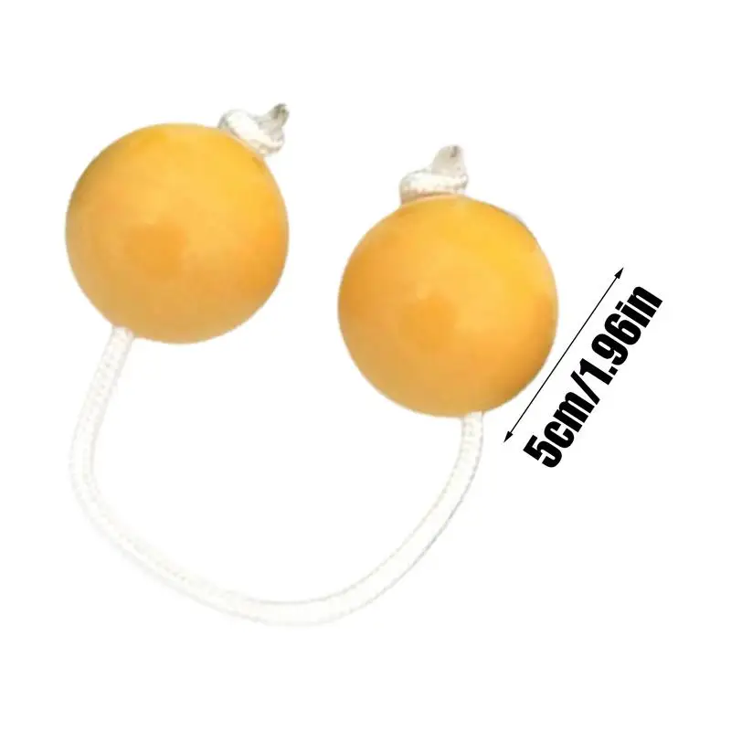 Asalato Shakers 2pcs Wooden Shakers Rhythmic Kashaka Sand Ball Beginners Percussion Instrument Kashaka Sand Ball For Music Class