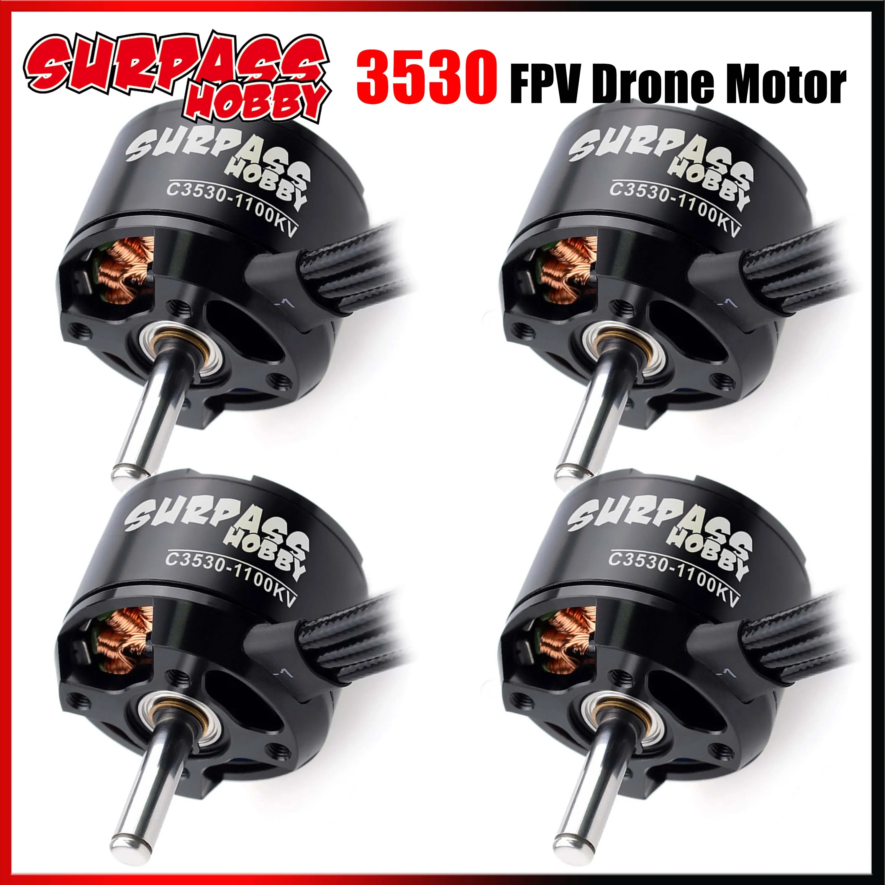 SURPASS HOBBY C3530 Outrunner 3530 1100KV 1400KV 1700KV Brushless Motor ...