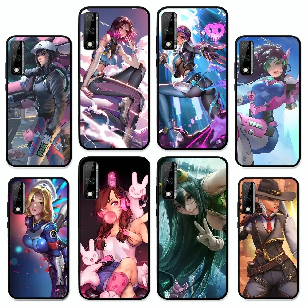 

Game Player O-Overwatchs Phone Case For Huawei Y9 6 7 5 Prime Enjoy 7s 7 8 plus 7a 9e 9plus 8E Lite Psmart Shell