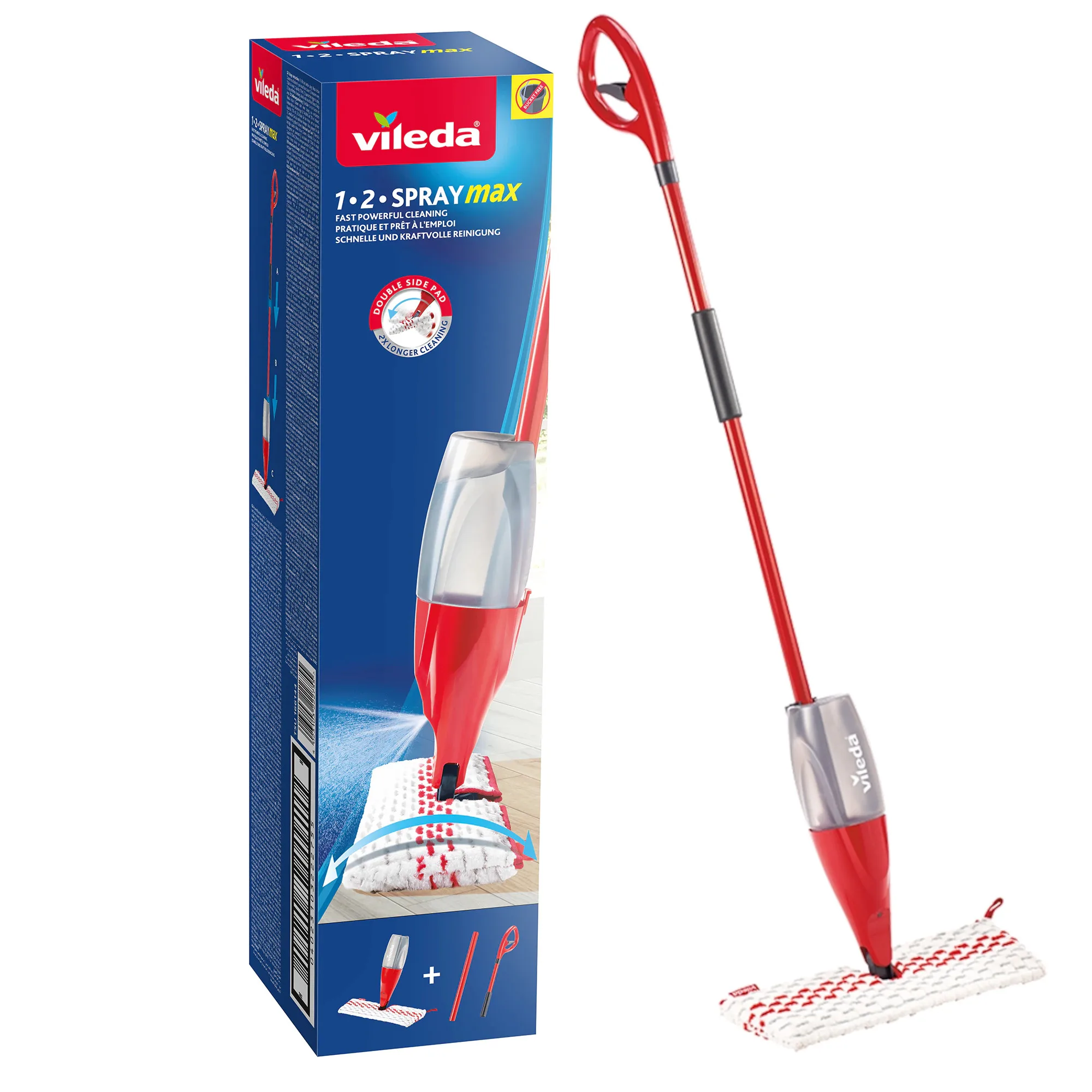 VILEDA MAX BOX 1-2 Spray mop z Polski za $18.14 / ~67zł