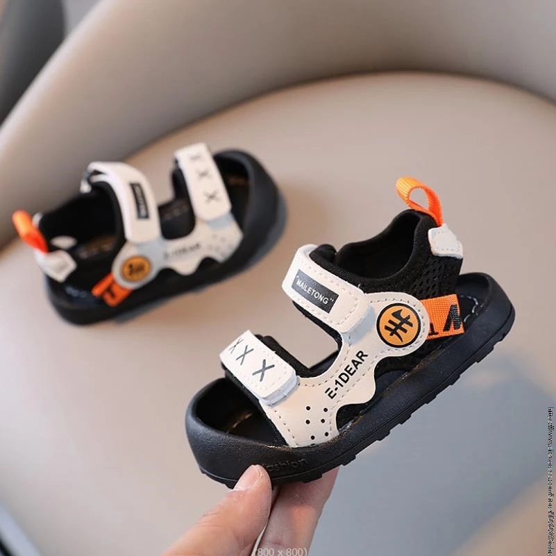 Summer Kids Sandals Baby Boys Shoes Girls Breathable Soft Sole Non-slip Rubber Boys Girls Sandals Toddler Children's Shoes