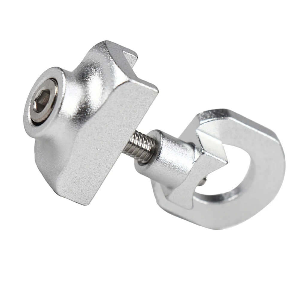 

Bikes Chain Tensioner Aluminum Alloy Chain Adjuster Regulator Roller Chain Adjusting Tool for Foldable Bike ( Silver )
