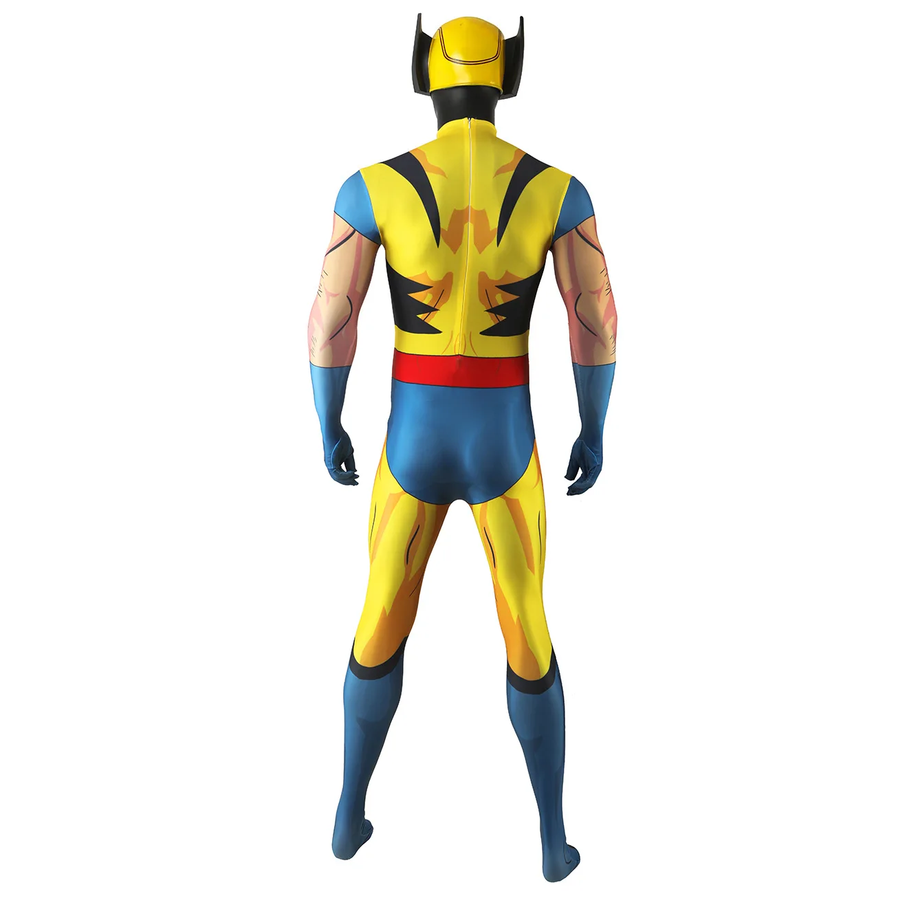 Marvel-Inspired Wolverine Cosplay Bodysuit for Men