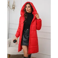 Women Long Coat 2024 New Autumn Winter Parkas Female Thick Down Cotton Coat Femme Casual Short Warm Thick Outerwear Ladies Top 5