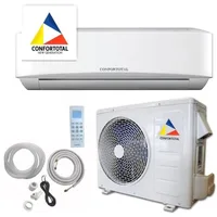 Confortotal 12000 BTU Mini Split Air Conditioner and Heat Pump 110V Ductless,1 ton,with WIFI Compatible with Alexa 1