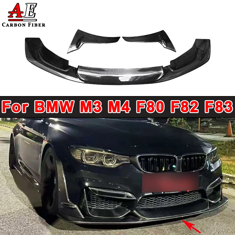 Front Bumper Lip Fits BMW F80 M3 F82 F83 M4 2014 - View #6