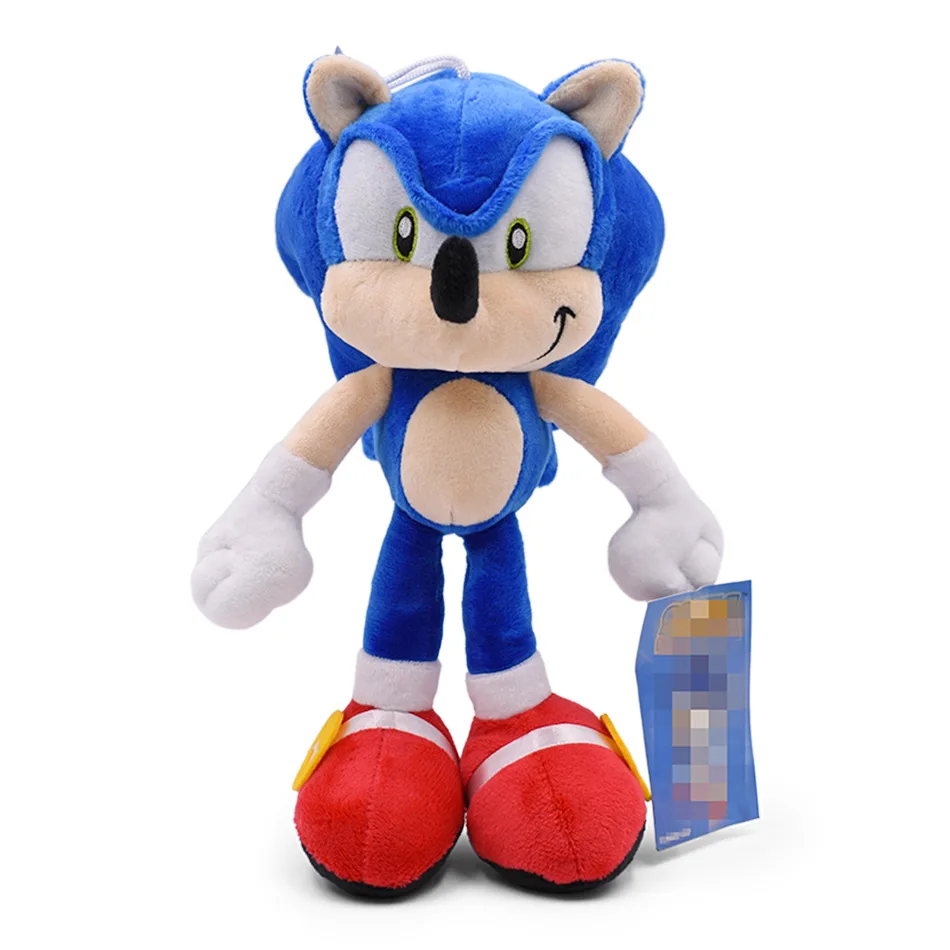 25-36cm Sonic The Hedgehog Soft Stuffed Plush Doll Cartoon Game