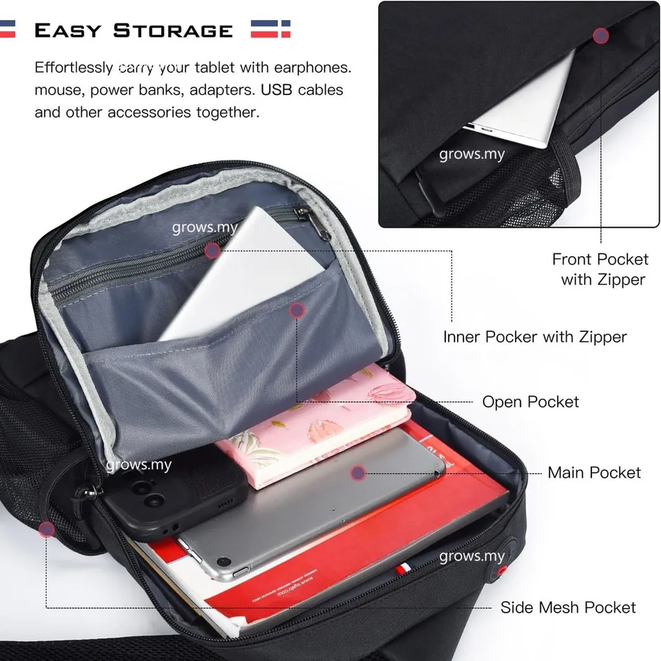 Luggage Strap Travel Bag Onpak Case For Surface Pro 12/11/10/9,13 Inch ...
