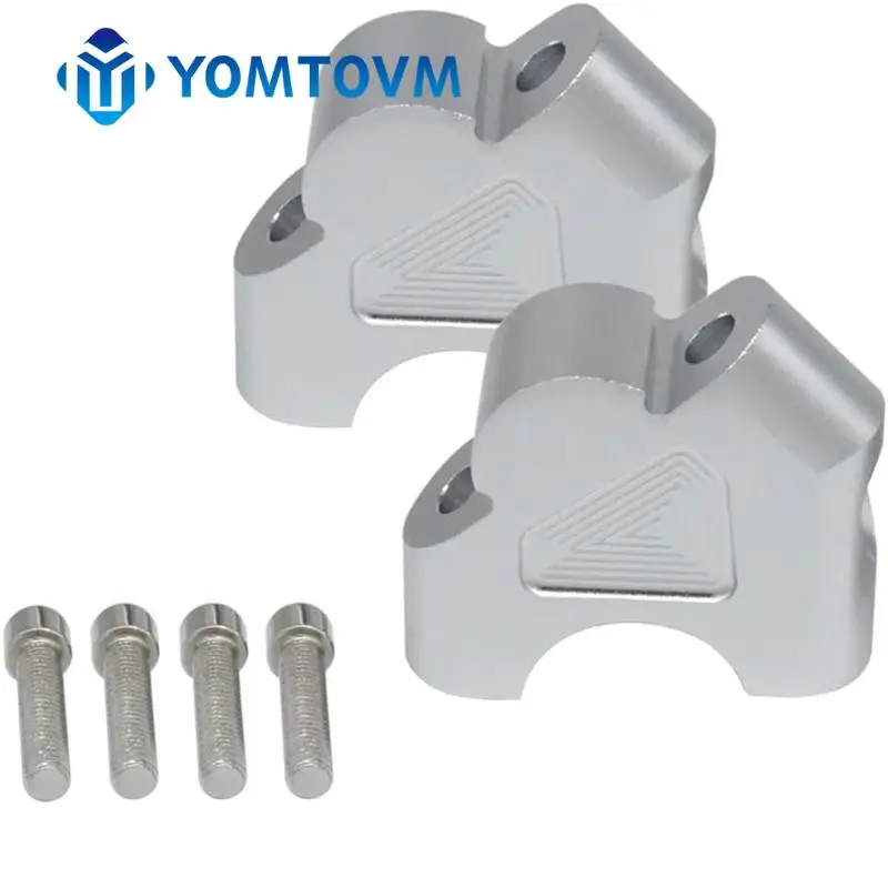 32mm Motorcycle Handlebar Bar Risers Handle Bar Mount Handle Clamp For