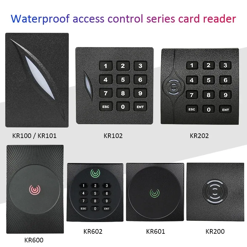 ZK IP68 Waterproof Wiegand Wg26 Wg34 RFID IC Card Reader Proximity ...