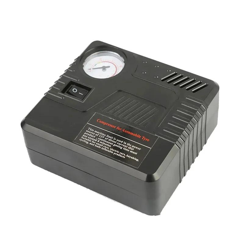 Air pump Car Emergency Auto Air Pump DC 12V Tire Inflator Tool Pressure Gauge Cigarette Lighter Connector Compact
