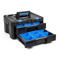 Stack System Two Drawer Tool Box, Fits Hart's Modular Storage System 1