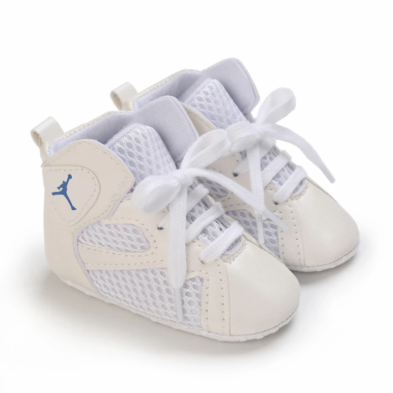 Baby Shoes Boy Basketball Theme Sports Newborn Walking Sneakers Shoes for Birthday 3
