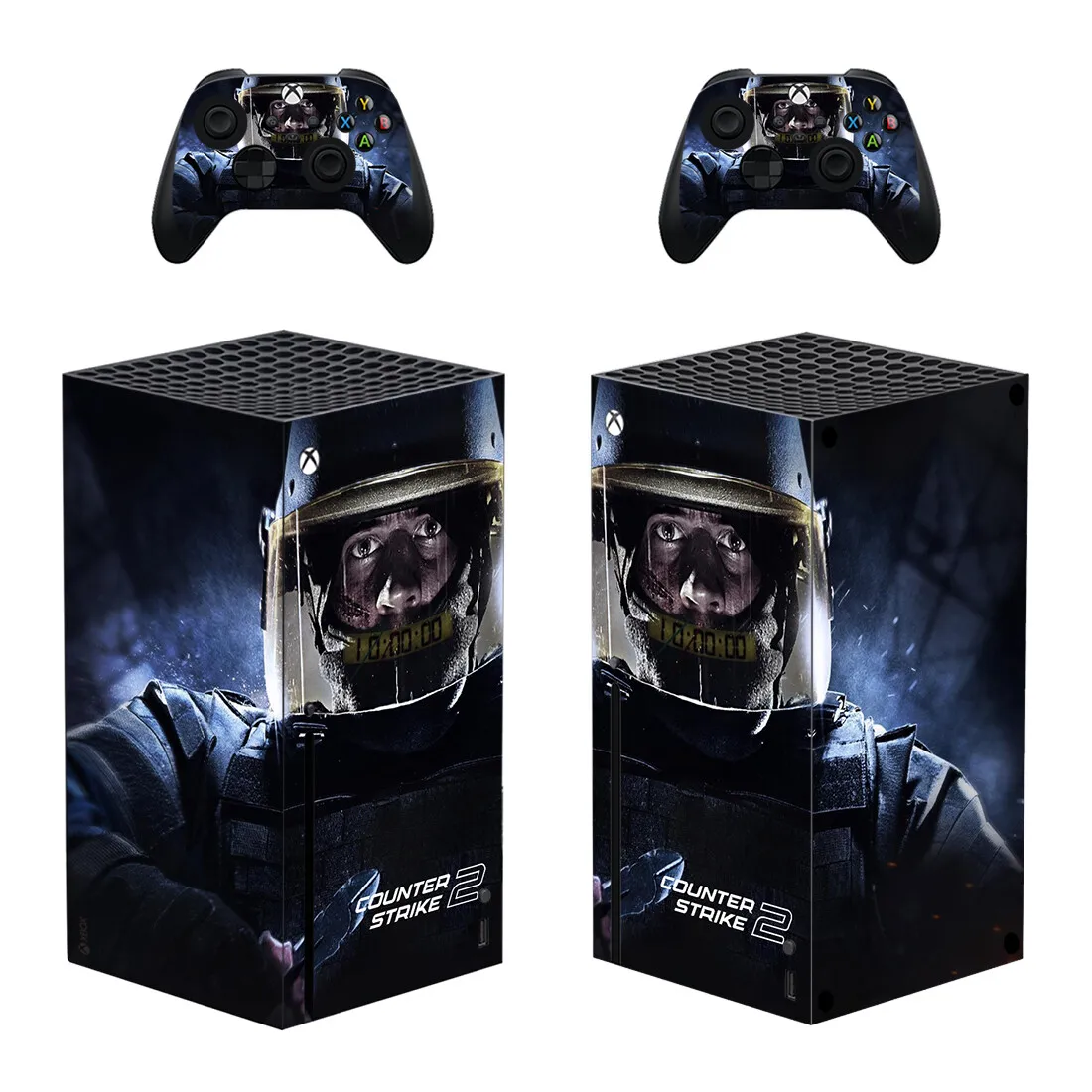 Csgo Cs Go Counter Strike Skin Sticker Decalcomania Cover Per Xbox Series X Console E 2 Controller Skin Vinyl
