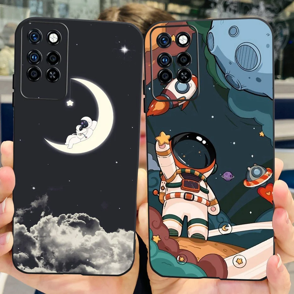Cute Painted Soft TPU Shockproof Phone Case