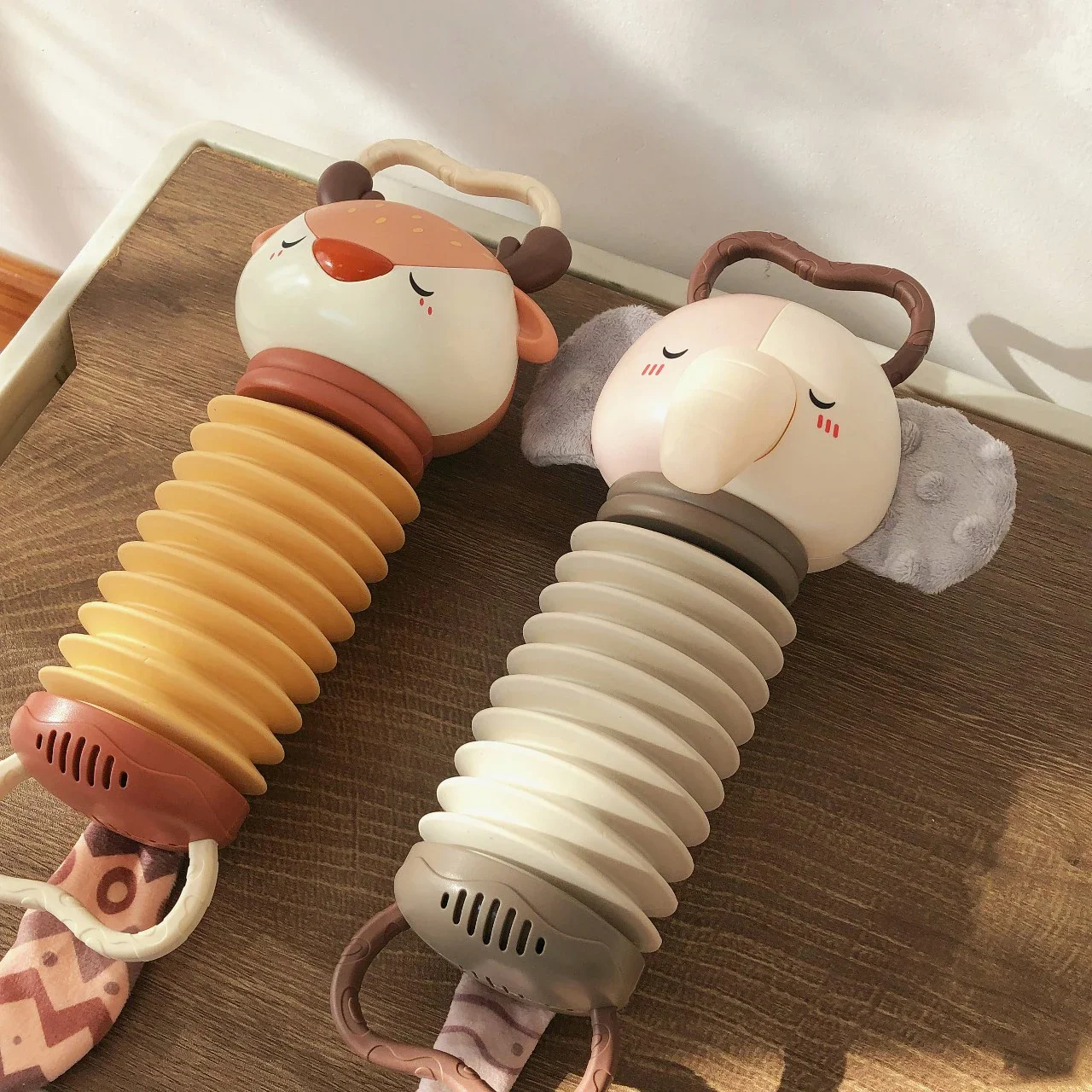 Baby Music Toys Accordion Stroller Hanging Cute Animal Electronic Instrument Early Education Vocal Toys Kids Babies Gifts