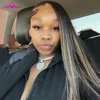 Upgrade Ali Coco 13x4 13x6 Highlight Wig Human Hair Blonde Colored Lace Front Wigs PrePlucked Highlight Blonde Human Hair Wigs 3