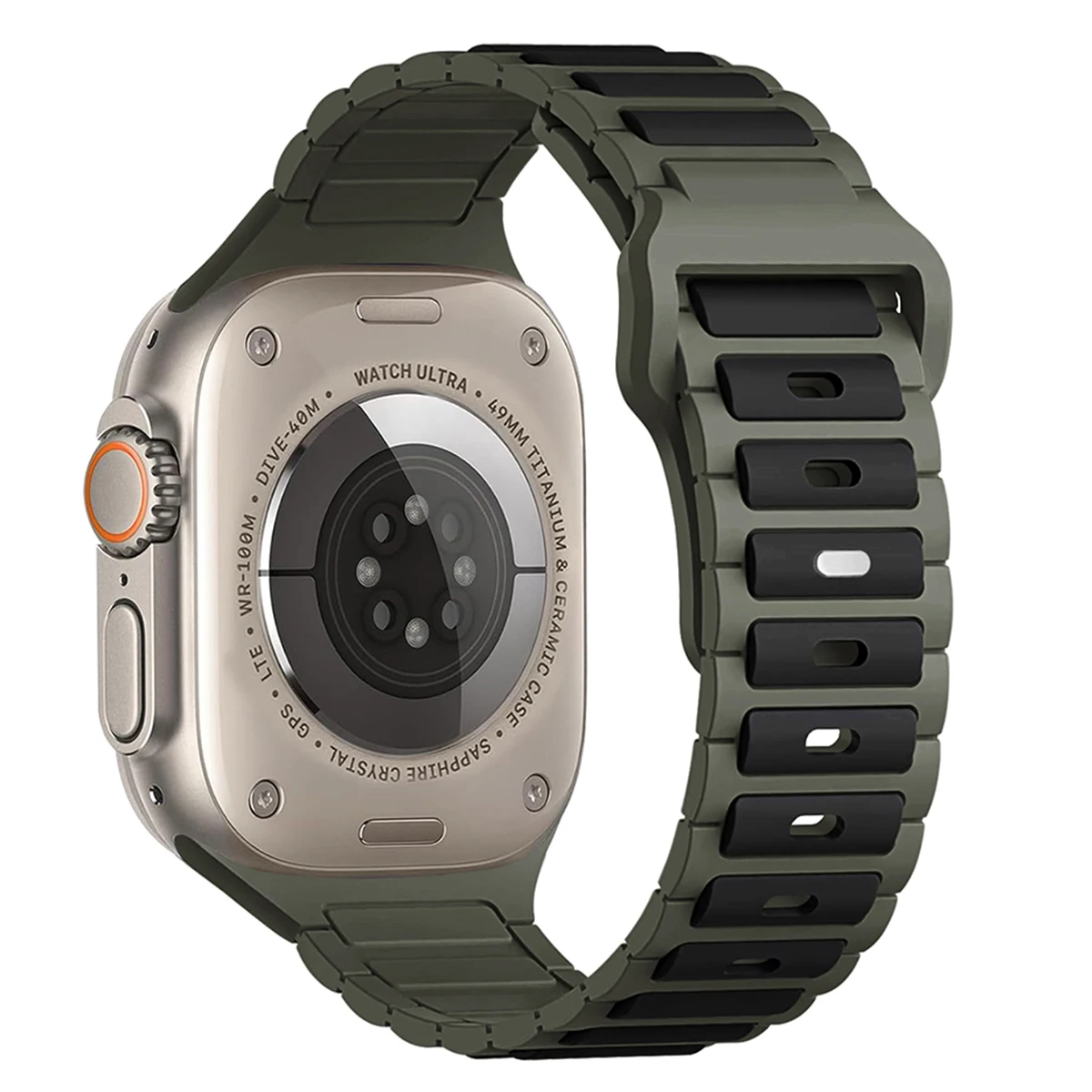 Silicone Strap for Apple Watch - Premium Wristband Bracelet