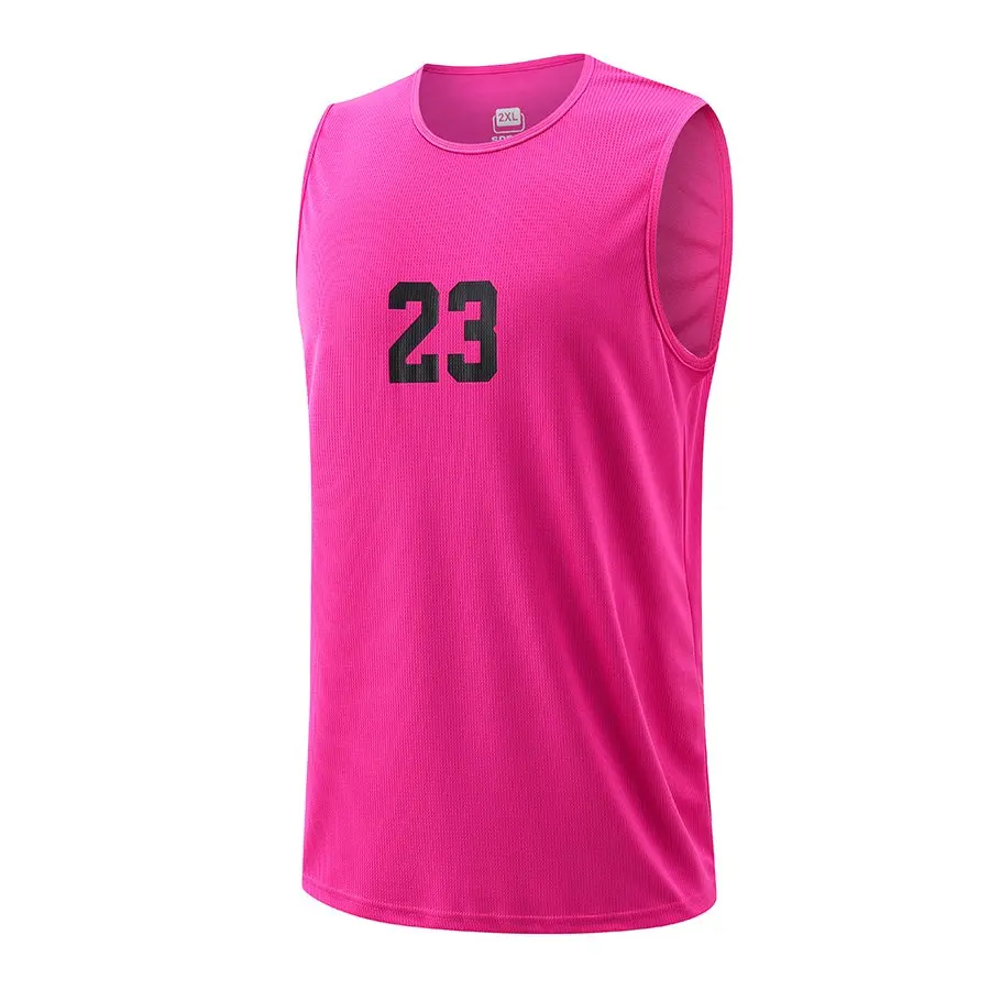 Basketball Vest 23 Shooting Sleeveless Shirts Men Dry Fit Sport Running Vest Male Fitness Jogging Workout Basketball Tops Tank basketball jerseys men sport tees