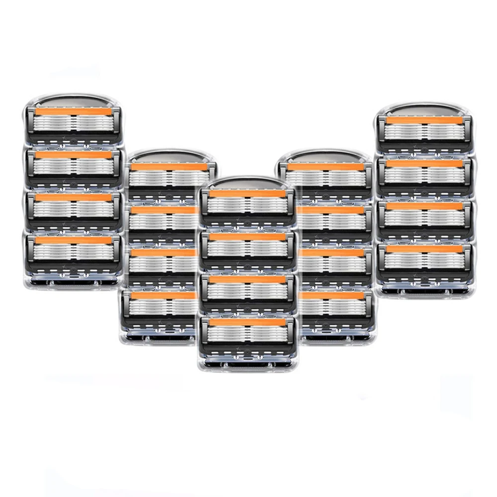 5-layer Men's Razor Fusion Pro Power Shaver 5 Layer Blades Replacement Refills Razor Holder