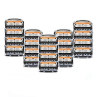 5-layer Men's Razor Fusion Pro Power Shaving Shaver Male Face Beard Hair Trimmer 5 Layer Blades Replacement Refills Razor Holder 1