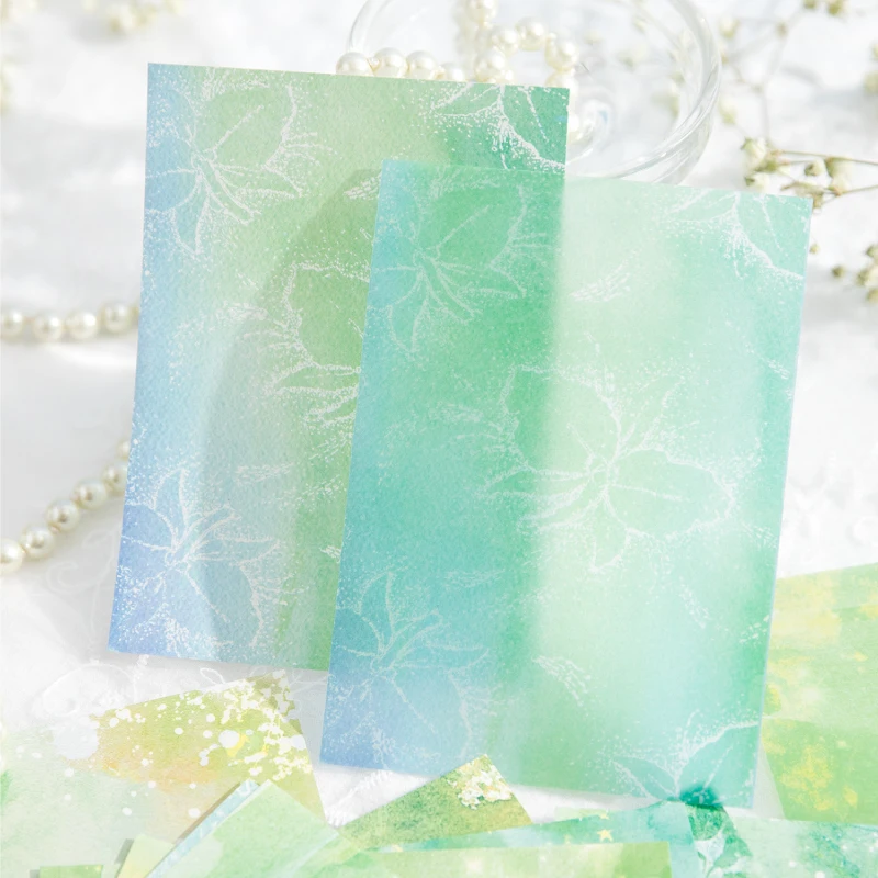 Journal GO 24pcs Colorful Material Paper Junk Journal Planner Scrapbooking Paper DIY Craft Paper Background Paper 6