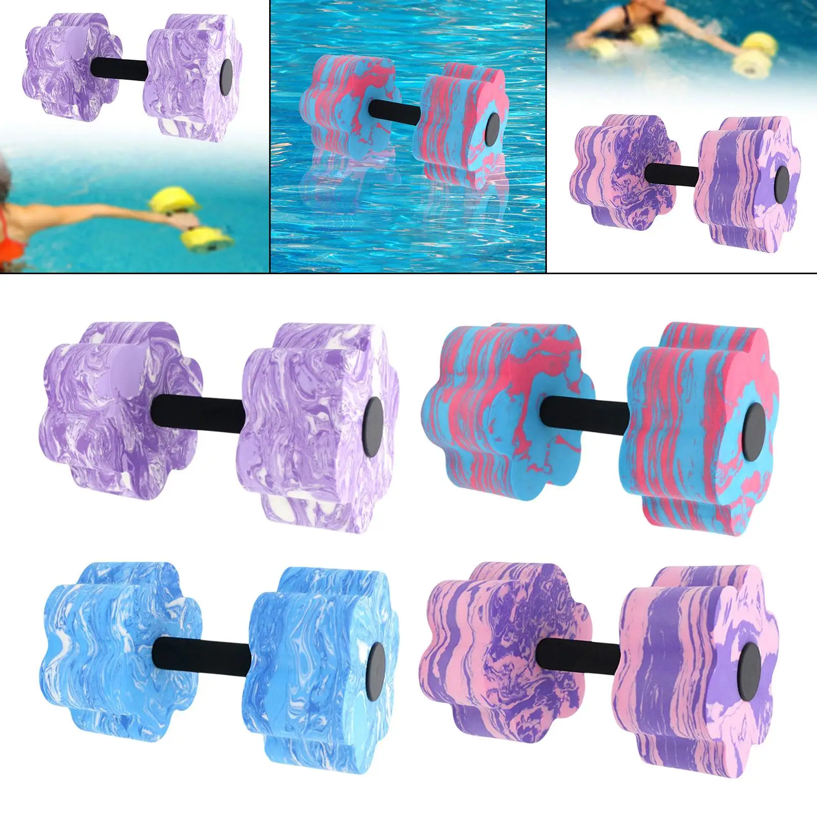 Aquatic Exercise Dumbbell for Men Women Pool Resistance Swim Training Equipment Swimming Accessories EVA Foam Water Dumbbell Aquatic Exercise Dumbbell for Men Women Pool Resistance Swim Training Equipment Swimming Accessories EVA Foam Water Dumbbell