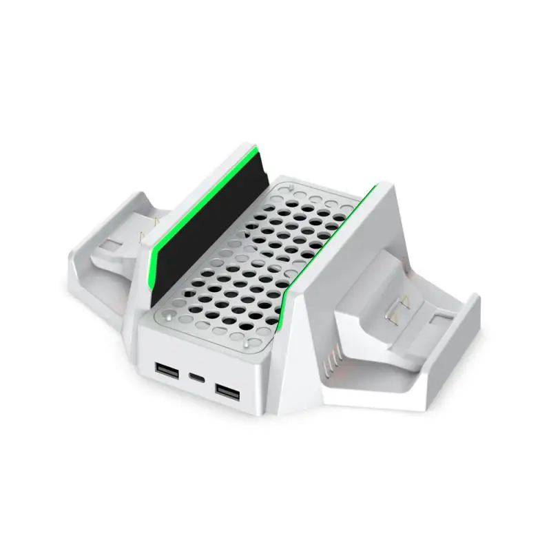 

Вентилятор охлаждения консоли белый прочный многофункциональный с низким энергопотреблением легкий для игровых консолей охлаждающий вентилятор Abs 5 В/2 А