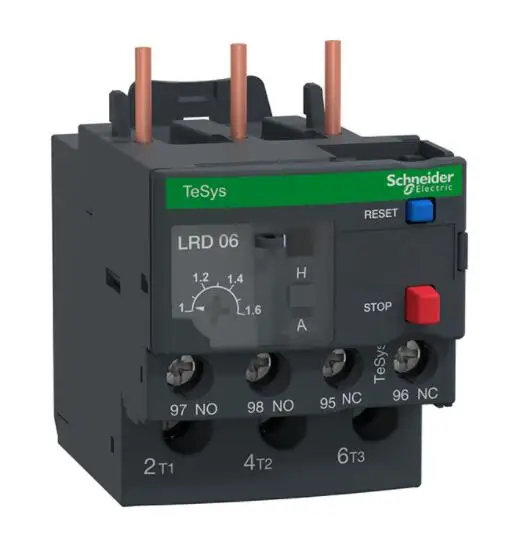 

LRD06 LR-D06 TeSys LRD термореле перегрузки-1... 1,6 A-класс 10A