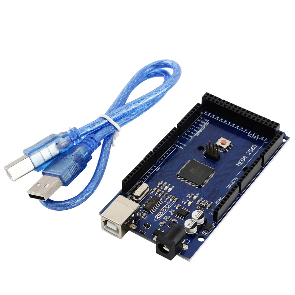 3D 프린터 DIY 키트 Mega2560 R3 USB 보드, MK2B 가열 베드, 12864 LCD 컨트롤러, 5 개 A4988, 기계식 스위치, 케이블