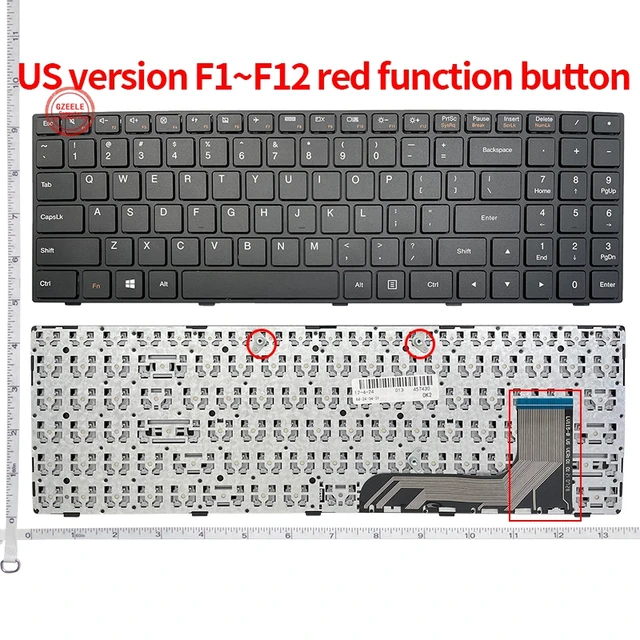 Tastiera Italiana Lenovo Ideapad B50-80 | Layout QWERTY IT | Compatibile 100-15IBD 100-15ISK | Garanzia 365 Giorni - Foto 3