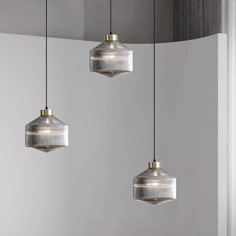 

Nordic Glass Pendant Lights Dining Room Chandelier Living Room Bedrooms Study Hallway Corridor Patio Kitchen Balcony Lamp Lustre