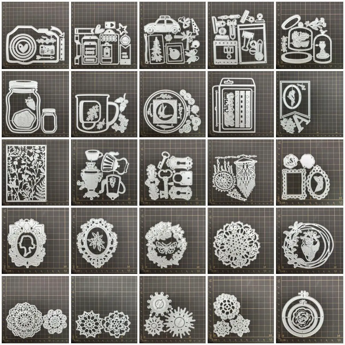 Pequeña Corona De Muérdago De Navidad / Troqueles De Corte De Metal Plantillas Para Bricolaje Scrapbooking / álbum De Fotos Tarjetas De Papel