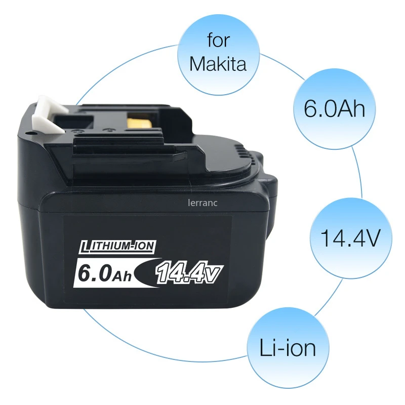 Li-ion Battery Replacement | Makita 14.4v | Makita Led | Rechargeable  Batteries - Bl1460 - Aliexpress