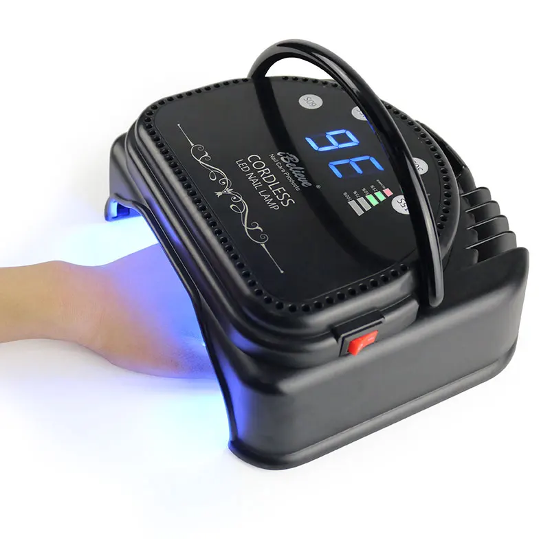 

exclusive distributor portable cordless lamp 64w gel uv led nail