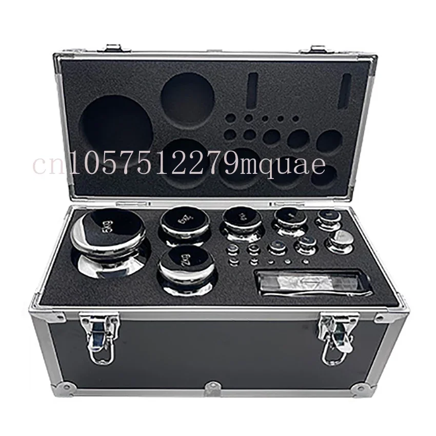 

F1 класс 28 шт. 1 мг-5 кг 304 Калибровка из нержавеющей стали цифровые весы Лабораторные высокоточные граммовые весы