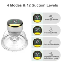 Portable Electric Breast Pump Silent Wearable Hands-Free Newborn Comfort Milk Extractor Automatic Milker BPA Free Breastfeeding 2