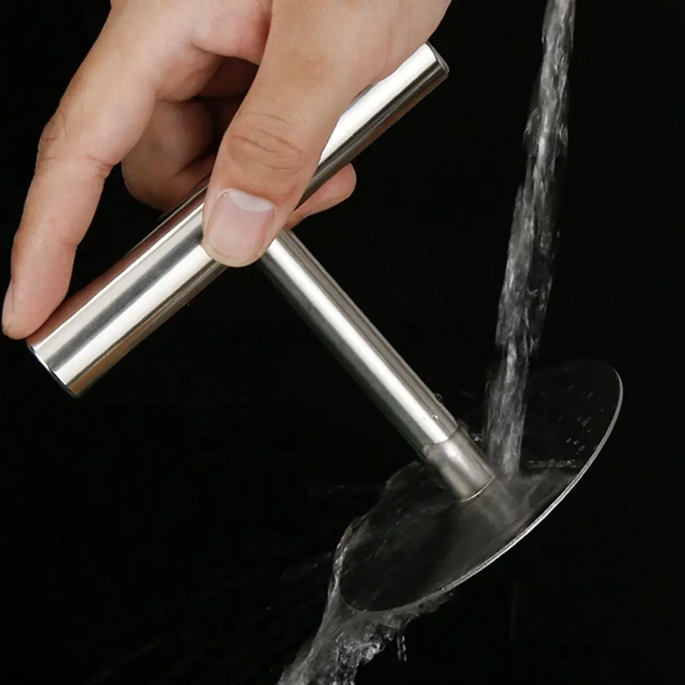 Adjustable Thickness Stainless Steel Hamburger Press