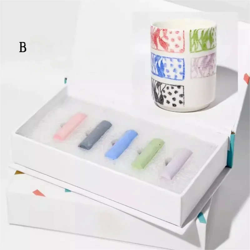Medium-High Temperature Underglaze Ceramic Crayons-Premium Tools for Handmade Pottery & Ceramic Art Projects