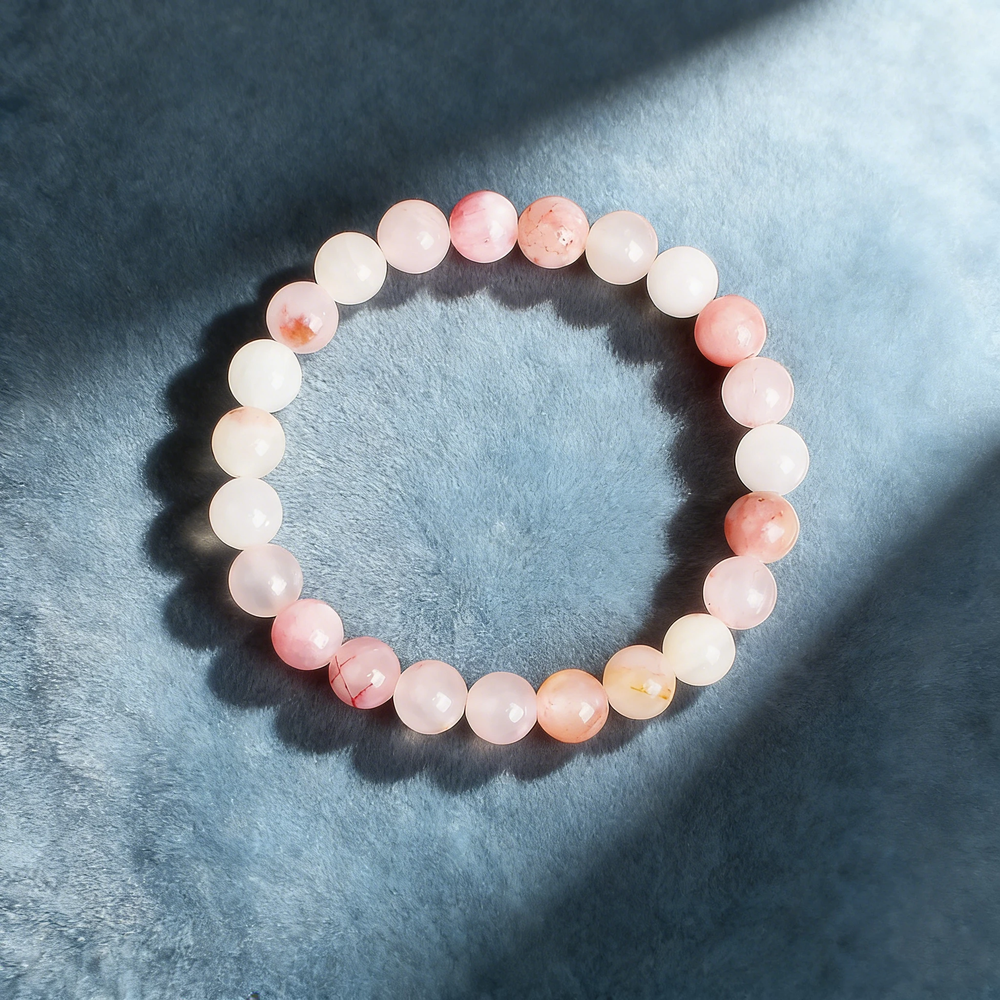 Natural Morganite Bracelet 6 8 10mm Gemstone Beaded Bracelet Healing Reiki Charm Bracelet Vitality New Jewelry Gift For Womens