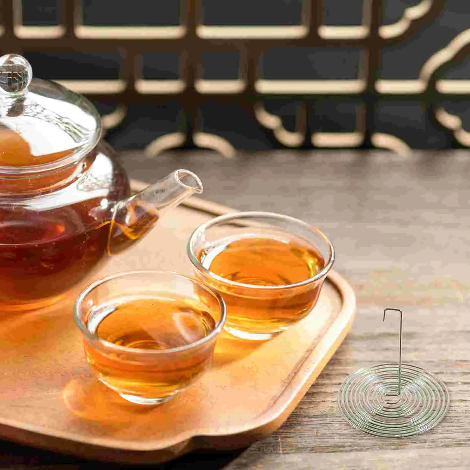20 Pcs Stainless Steel Tea Strainer Metal Teapot Nozzle Filter Tea Pot Spout Strainer Brew Infuser Kitchen Dining Bar Home