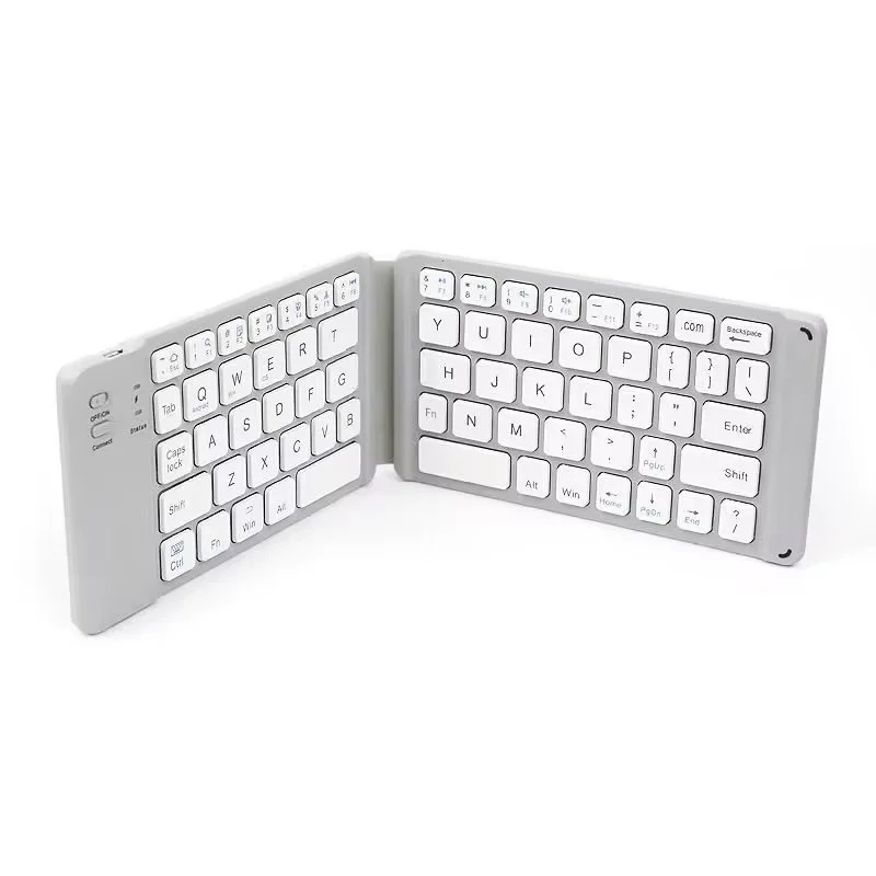 Foldable Wireless Bluetooth Keyboard Folding Mini Keyboards With Touchpad for PC Mac Smartphone Windows iOS Android
