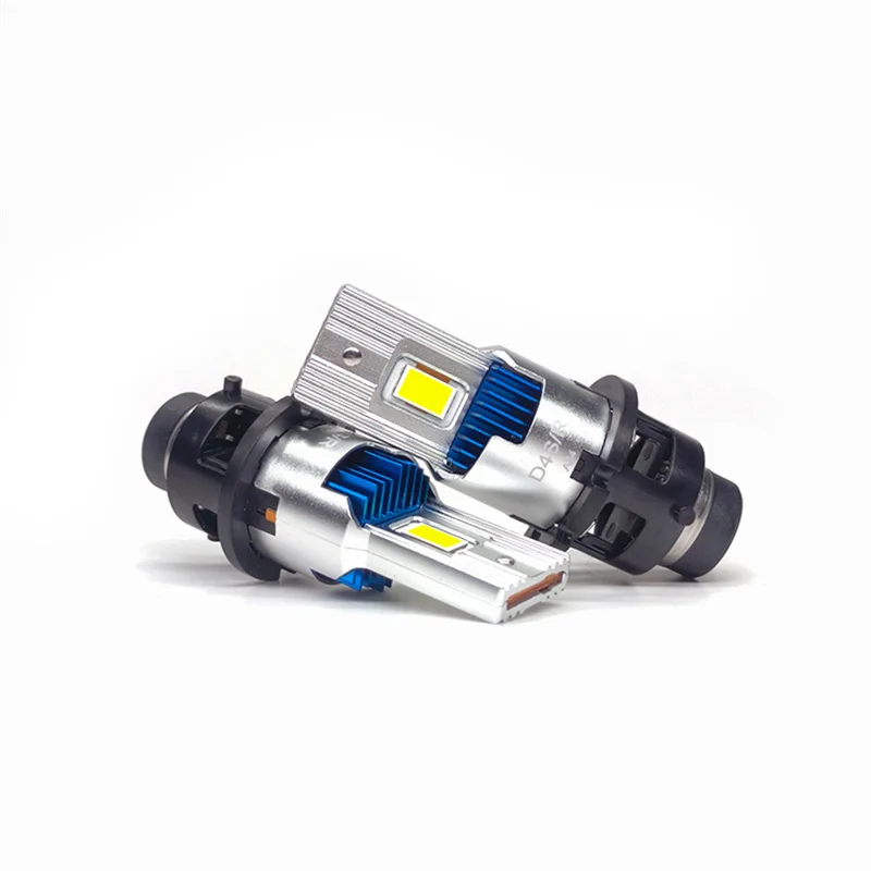 2PCS High Bright M60 1:1 LED headlights HID D2S D2R D4S D4R xenon LED bulb modification kit 6000K car lights Plug&Play 12V