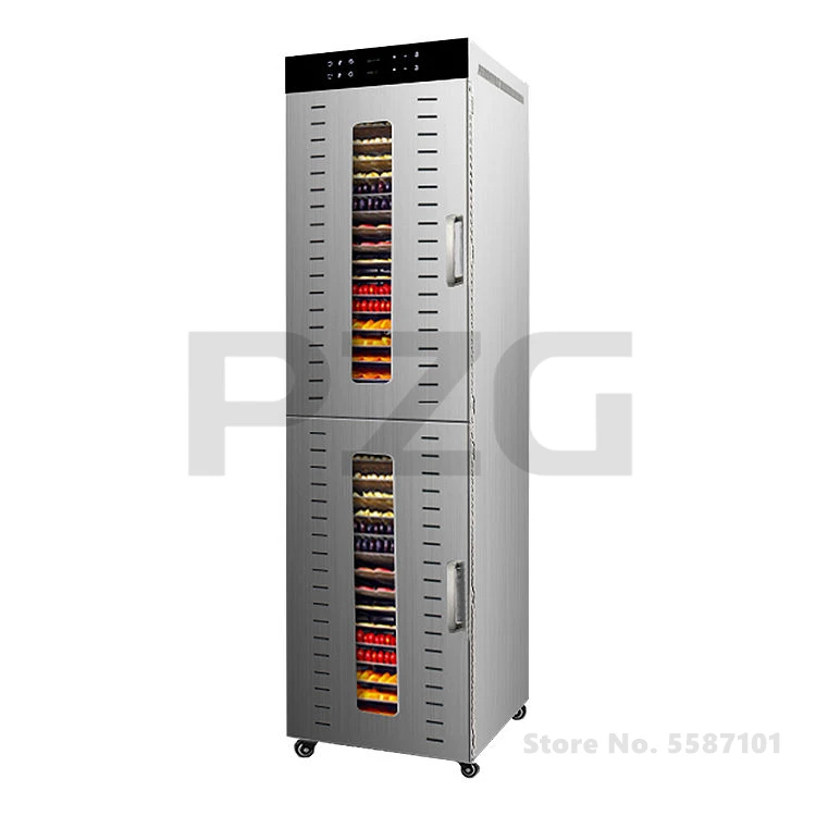 48 Trays S.S. Commercial Food Dehydrator For Fruit Vegetable Dryer Household Dried Meat Beef Jerky Drying Machine Banana Dryer 2