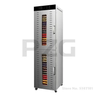 48 Trays S.S. Commercial Food Dehydrator For Fruit Vegetable Dryer Household Dried Meat Beef Jerky Drying Machine Banana Dryer 2