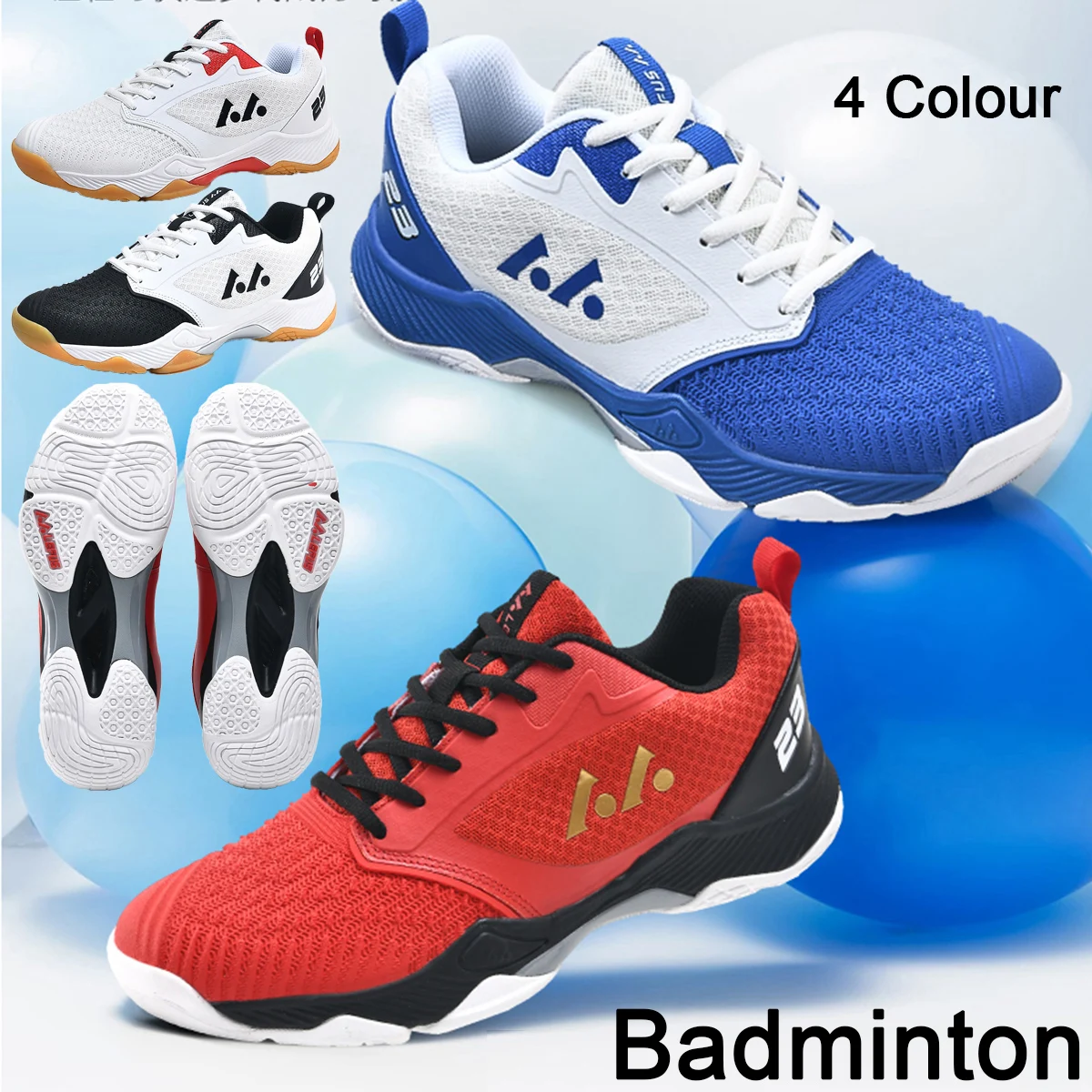 2024 남녀공용 배드민턴 신발, 야외 스포츠 신발, 배구 펜싱 다기능 트레이닝 신발 