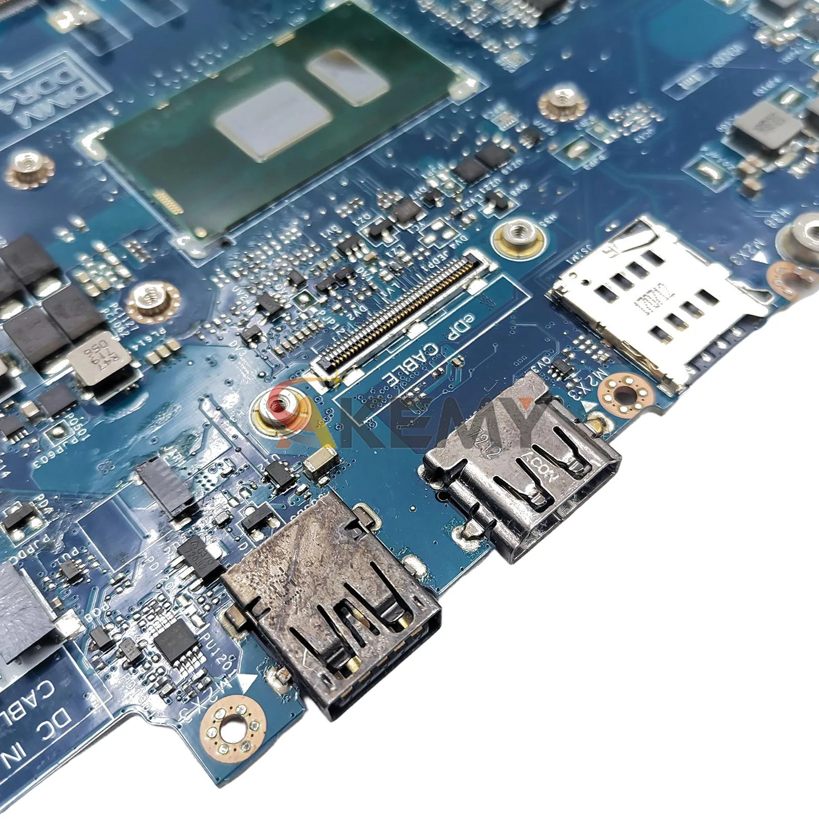 i3 i5 i7 CPU가 장착된 Dell Latitude 5480 E5480용 LA-E081P 메인보드 04X333 0MFNP8 0W86DC 0HXXM1 100% 완전 테스트됨